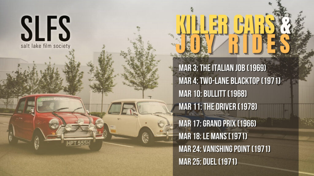 Schedule for Killer Cars & Joy Rides featuring the mini-coopers from The Italian Job (1969)